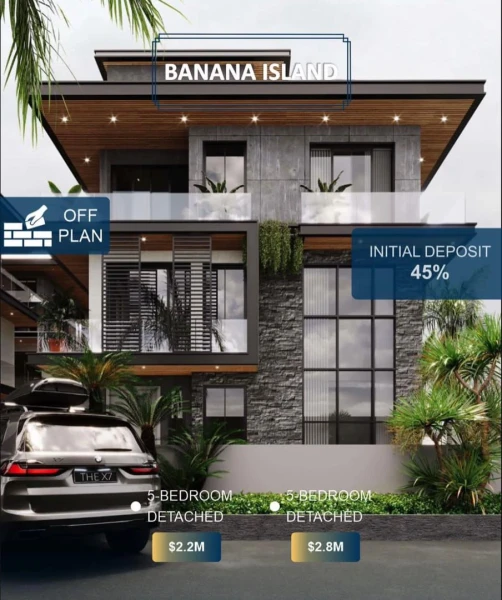 5 BEDROOM DETACHED DUPLEX WITH ELEVTOR - BANANA ISLAND, IKOYI